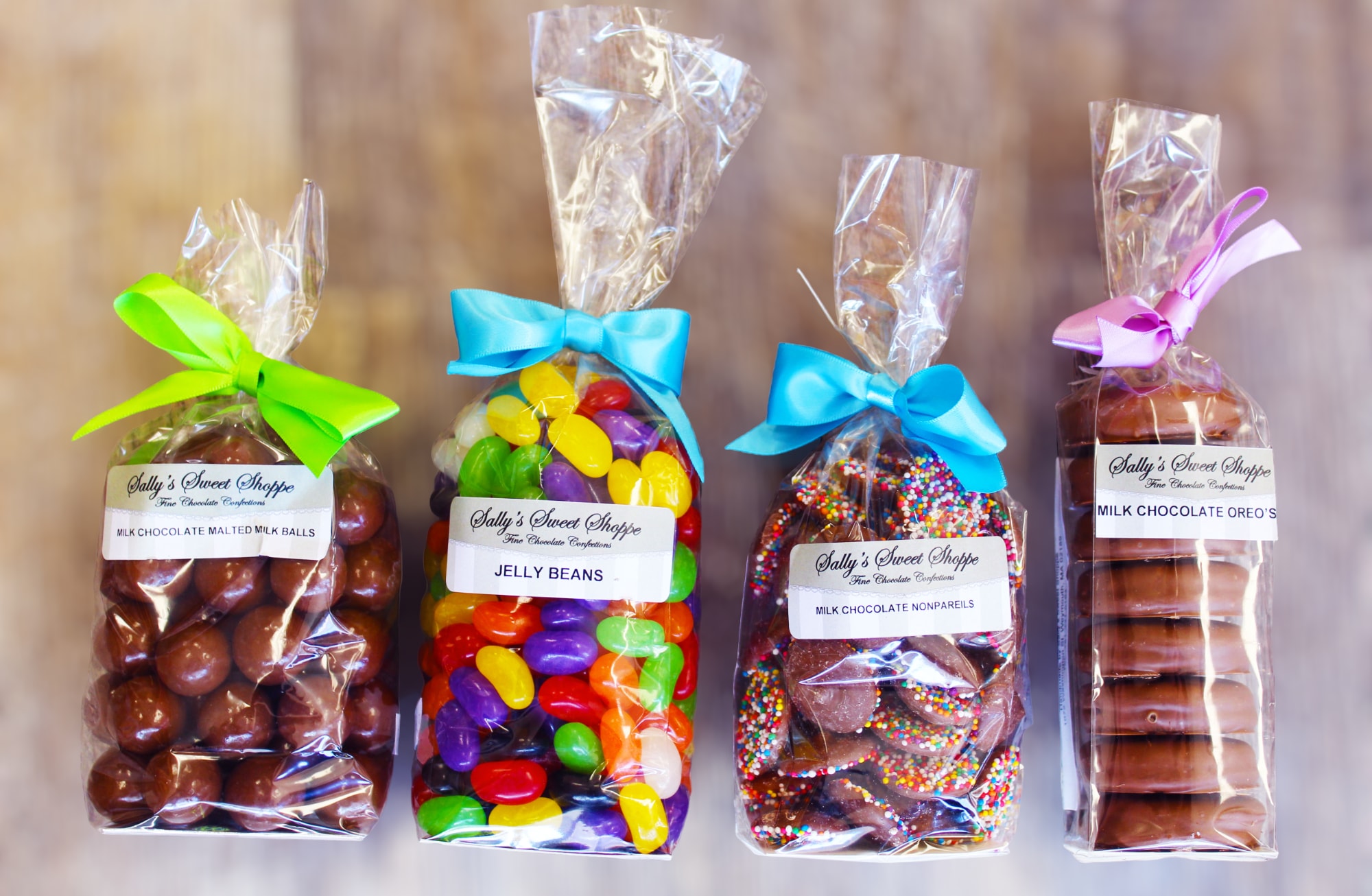 Sally's Sweet Shoppe Fine Chocolate Confections Bagged Candy